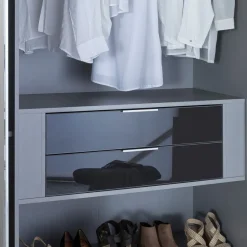 Zwevend Ladeblok 90 cm Tudela Grijs