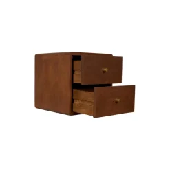 Zwevend Nachtkastje Borba Walnoot - 30x30x30 cm