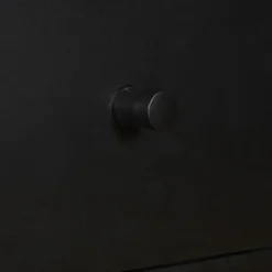 Zwevend Nachtkastje Borba Zwart - 30x30x30 cm