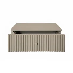 Zwevend Nachtkastje Sem Taupe - 45x18x35 cm