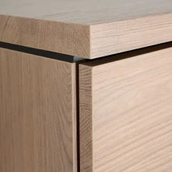 Zwevend TV-meubel Vista Eiken - 241x38x40 cm