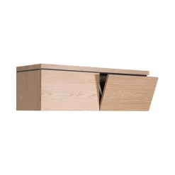 Zwevend TV-meubel Vista Eiken - 121x38x40 cm