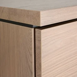 Zwevend TV-meubel Vista Eiken - 121x38x40 cm